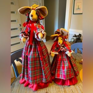 Christmas Mice -Large & Small